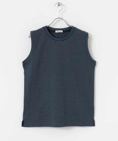 URBAN RESEARCH DOORS / アーバンリサーチ ドアーズ Tシャツ | FORK&SPOON　マルチカラーボーダーノースリーブTシャツ | 詳細14