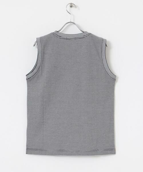 URBAN RESEARCH DOORS / アーバンリサーチ ドアーズ Tシャツ | FORK&SPOON　マルチカラーボーダーノースリーブTシャツ | 詳細23