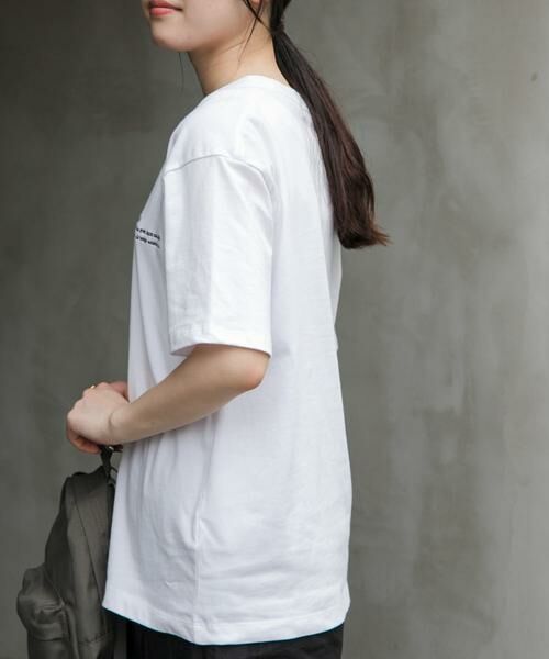 URBAN RESEARCH DOORS / アーバンリサーチ ドアーズ Tシャツ | FORK&SPOON　エンブロイダリーTシャツ | 詳細4