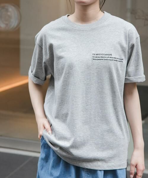 URBAN RESEARCH DOORS / アーバンリサーチ ドアーズ Tシャツ | FORK&SPOON　エンブロイダリーTシャツ | 詳細20