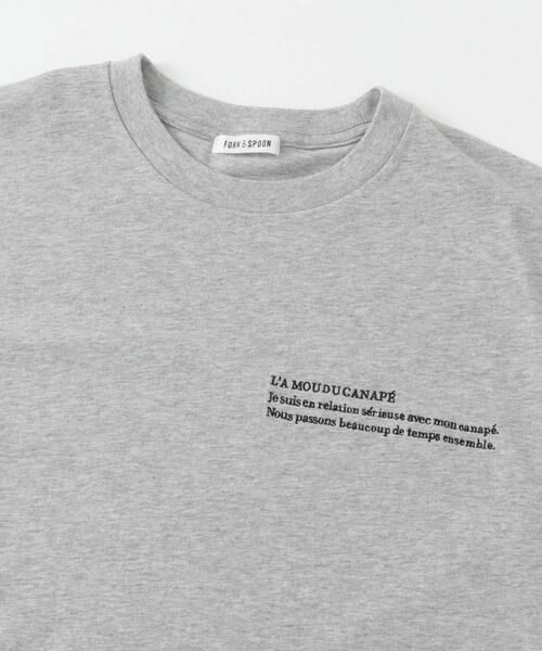 URBAN RESEARCH DOORS / アーバンリサーチ ドアーズ Tシャツ | FORK&SPOON　エンブロイダリーTシャツ | 詳細26
