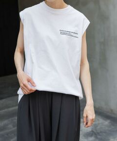 URBAN RESEARCH DOORS / アーバンリサーチ ドアーズ Tシャツ | FORK&SPOON　エンブロイダリーノースリーブTシャツ