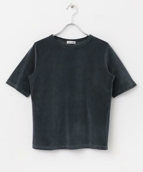 URBAN RESEARCH DOORS / アーバンリサーチ ドアーズ Tシャツ | FORK&SPOON　ベロアショートスリーブTシャツ | 詳細22