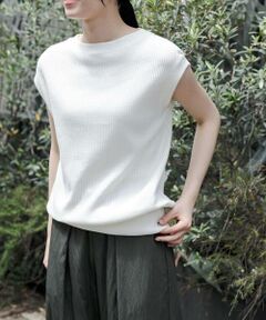 URBAN RESEARCH DOORS / アーバンリサーチ ドアーズ Tシャツ | FORK&SPOON　変形ワッフルノースリーブプルオーバー