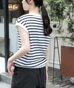 URBAN RESEARCH DOORS / アーバンリサーチ ドアーズ Tシャツ | FORK&SPOON　変形ワッフルノースリーブプルオーバー