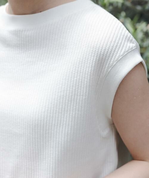 URBAN RESEARCH DOORS / アーバンリサーチ ドアーズ Tシャツ | FORK&SPOON　変形ワッフルノースリーブプルオーバー | 詳細13