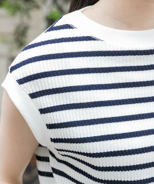 URBAN RESEARCH DOORS / アーバンリサーチ ドアーズ Tシャツ | FORK&SPOON　変形ワッフルノースリーブプルオーバー | 詳細22