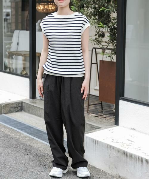 URBAN RESEARCH DOORS / アーバンリサーチ ドアーズ Tシャツ | FORK&SPOON　変形ワッフルノースリーブプルオーバー | 詳細23