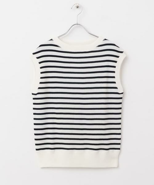 URBAN RESEARCH DOORS / アーバンリサーチ ドアーズ Tシャツ | FORK&SPOON　変形ワッフルノースリーブプルオーバー | 詳細24