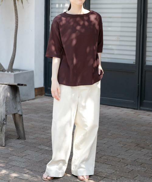 URBAN RESEARCH DOORS / アーバンリサーチ ドアーズ Tシャツ | FORK&SPOON　ミニワッフル5分袖Tシャツ | 詳細6