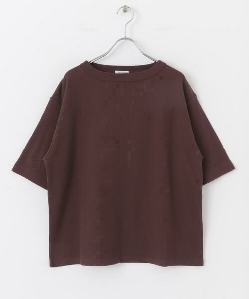 URBAN RESEARCH DOORS / アーバンリサーチ ドアーズ Tシャツ | FORK&SPOON　ミニワッフル5分袖Tシャツ | 詳細7