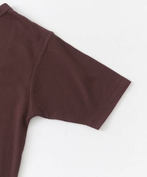 URBAN RESEARCH DOORS / アーバンリサーチ ドアーズ Tシャツ | FORK&SPOON　ミニワッフル5分袖Tシャツ | 詳細8
