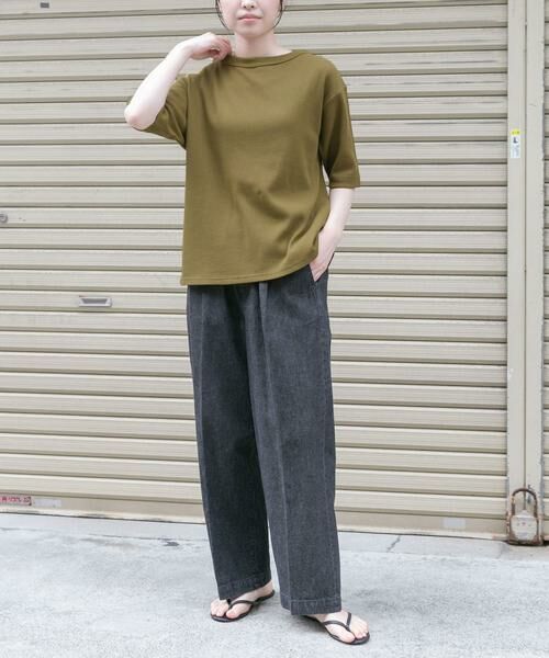 URBAN RESEARCH DOORS / アーバンリサーチ ドアーズ Tシャツ | FORK&SPOON　ミニワッフル5分袖Tシャツ | 詳細15