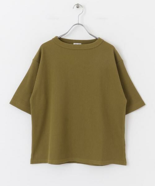 URBAN RESEARCH DOORS / アーバンリサーチ ドアーズ Tシャツ | FORK&SPOON　ミニワッフル5分袖Tシャツ | 詳細16