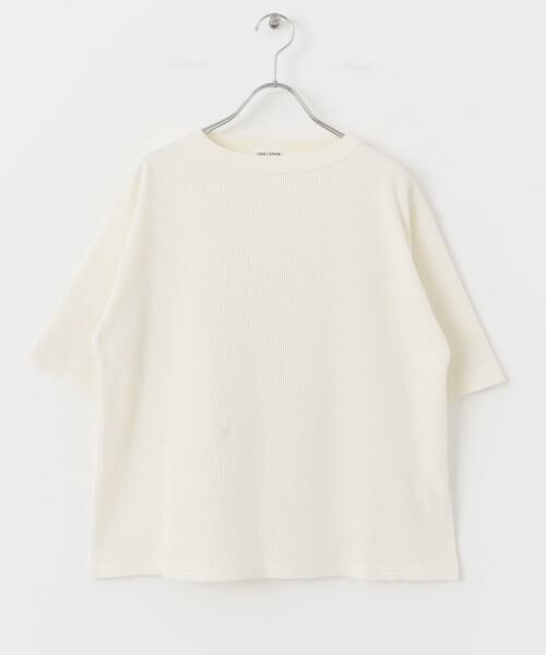 URBAN RESEARCH DOORS / アーバンリサーチ ドアーズ Tシャツ | FORK&SPOON　ミニワッフル5分袖Tシャツ | 詳細26