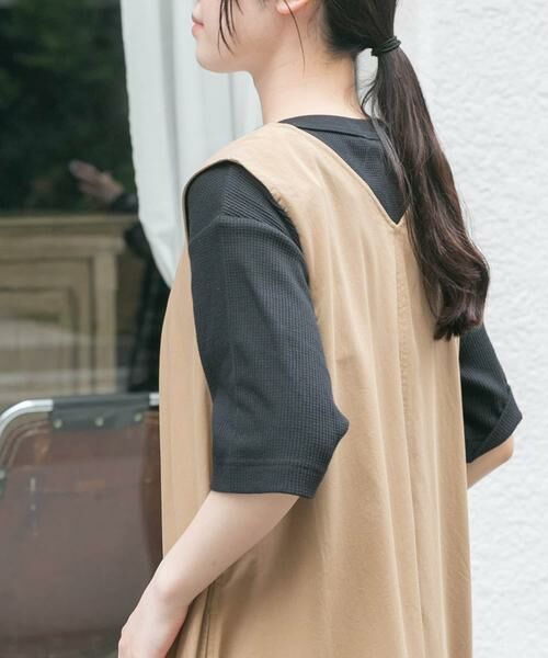 URBAN RESEARCH DOORS / アーバンリサーチ ドアーズ Tシャツ | FORK&SPOON　ミニワッフル5分袖Tシャツ | 詳細29