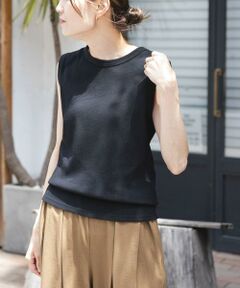 URBAN RESEARCH DOORS / アーバンリサーチ ドアーズ Tシャツ | FORK&SPOON　ミニワッフルノースリーブTシャツ