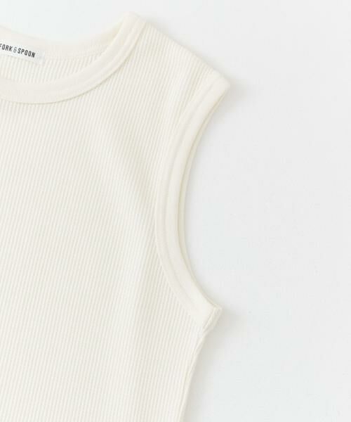 URBAN RESEARCH DOORS / アーバンリサーチ ドアーズ Tシャツ | FORK&SPOON　ミニワッフルノースリーブTシャツ | 詳細17