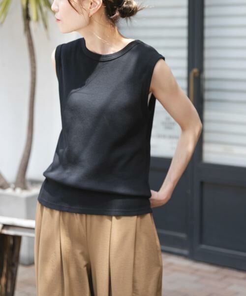 URBAN RESEARCH DOORS / アーバンリサーチ ドアーズ Tシャツ | FORK&SPOON　ミニワッフルノースリーブTシャツ | 詳細21