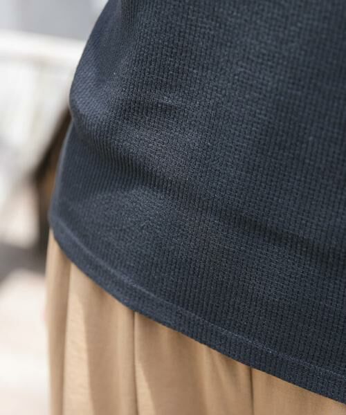 URBAN RESEARCH DOORS / アーバンリサーチ ドアーズ Tシャツ | FORK&SPOON　ミニワッフルノースリーブTシャツ | 詳細22