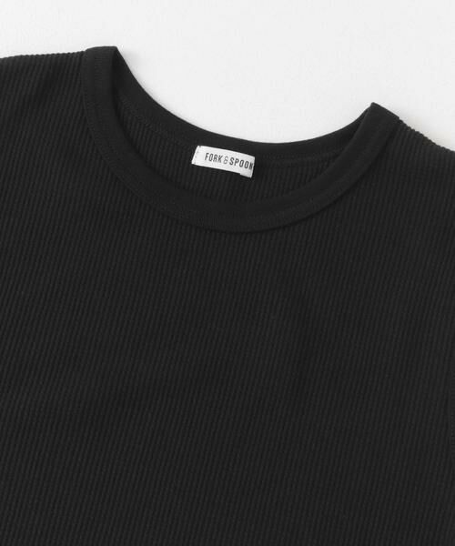 URBAN RESEARCH DOORS / アーバンリサーチ ドアーズ Tシャツ | FORK&SPOON　ミニワッフルノースリーブTシャツ | 詳細26