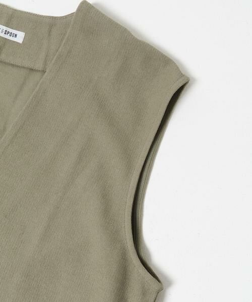 URBAN RESEARCH DOORS / アーバンリサーチ ドアーズ ベスト | FORK&SPOON　ジャガードUネックベスト | 詳細10