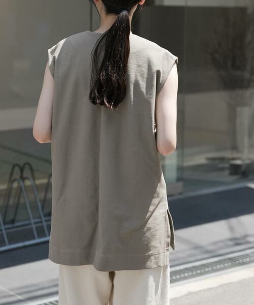 URBAN RESEARCH DOORS / アーバンリサーチ ドアーズ ベスト | FORK&SPOON　ジャガードUネックベスト | 詳細3