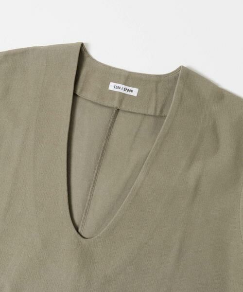 URBAN RESEARCH DOORS / アーバンリサーチ ドアーズ ベスト | FORK&SPOON　ジャガードUネックベスト | 詳細9