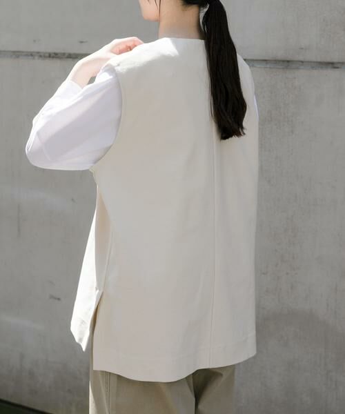 URBAN RESEARCH DOORS / アーバンリサーチ ドアーズ ベスト | FORK&SPOON　ジャガードUネックベスト | 詳細17