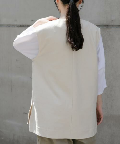 URBAN RESEARCH DOORS / アーバンリサーチ ドアーズ ベスト | FORK&SPOON　ジャガードUネックベスト | 詳細18