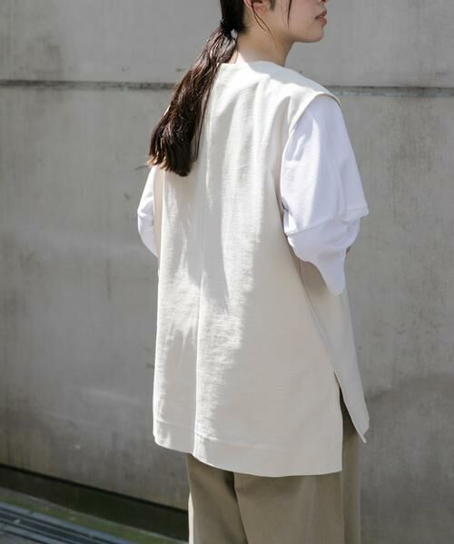 URBAN RESEARCH DOORS / アーバンリサーチ ドアーズ ベスト | FORK&SPOON　ジャガードUネックベスト | 詳細19