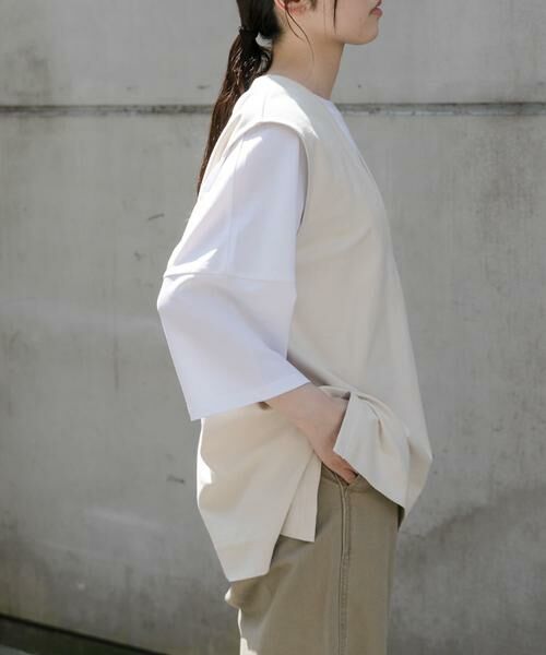 URBAN RESEARCH DOORS / アーバンリサーチ ドアーズ ベスト | FORK&SPOON　ジャガードUネックベスト | 詳細20