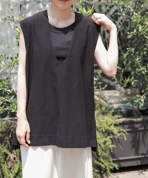URBAN RESEARCH DOORS / アーバンリサーチ ドアーズ ベスト | FORK&SPOON　ジャガードUネックベスト | 詳細25
