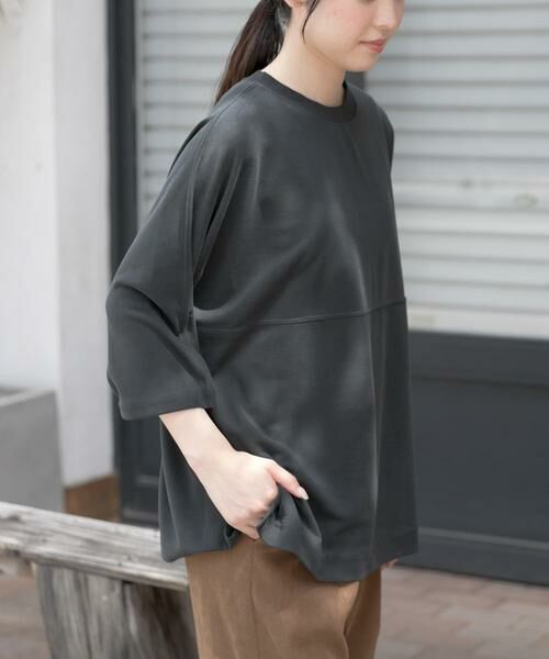 URBAN RESEARCH DOORS / アーバンリサーチ ドアーズ Tシャツ | FORK&SPOON　モダールカノコTシャツ | 詳細30