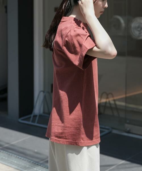 URBAN RESEARCH DOORS / アーバンリサーチ ドアーズ Tシャツ | FORK&SPOON　オーバーダイロゴTシャツ | 詳細4