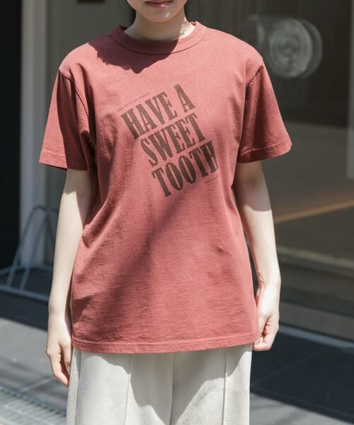 URBAN RESEARCH DOORS / アーバンリサーチ ドアーズ Tシャツ | FORK&SPOON　オーバーダイロゴTシャツ | 詳細5