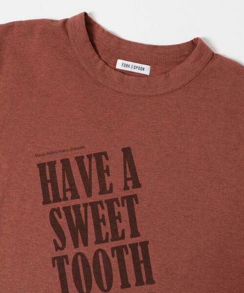 URBAN RESEARCH DOORS / アーバンリサーチ ドアーズ Tシャツ | FORK&SPOON　オーバーダイロゴTシャツ | 詳細8