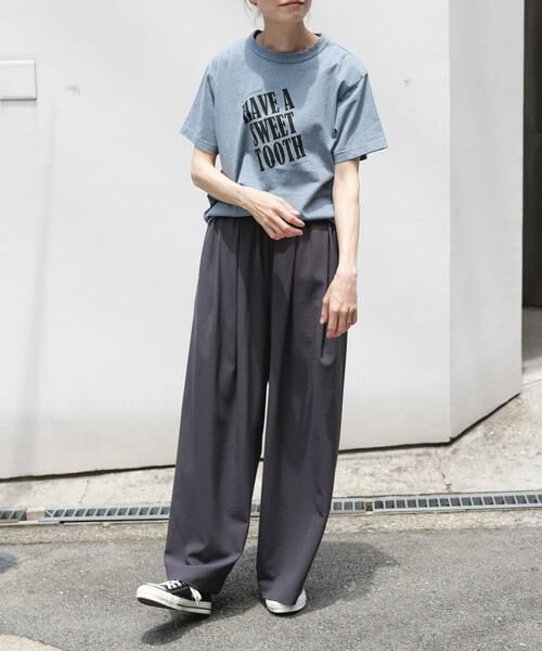 URBAN RESEARCH DOORS / アーバンリサーチ ドアーズ Tシャツ | FORK&SPOON　オーバーダイロゴTシャツ | 詳細20