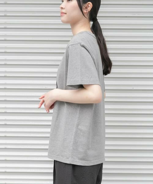 URBAN RESEARCH DOORS / アーバンリサーチ ドアーズ Tシャツ | FORK&SPOON　オーバーダイロゴTシャツ | 詳細24