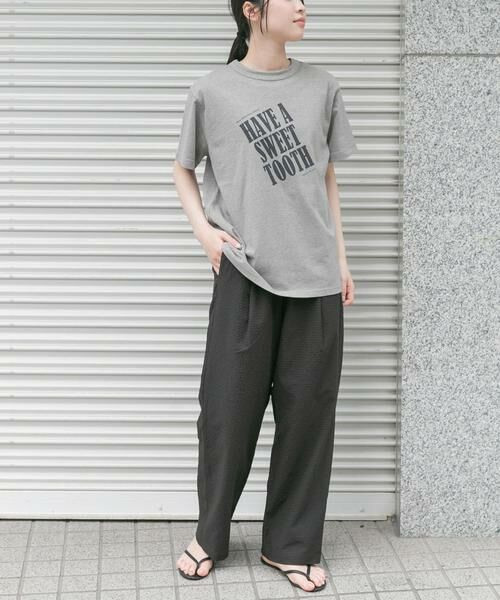 URBAN RESEARCH DOORS / アーバンリサーチ ドアーズ Tシャツ | FORK&SPOON　オーバーダイロゴTシャツ | 詳細28