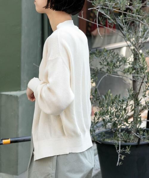 URBAN RESEARCH DOORS / アーバンリサーチ ドアーズ カーディガン・ボレロ | FORK&SPOON　ペーパーニットカーディガン | 詳細14