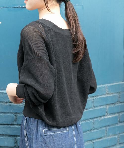 URBAN RESEARCH DOORS / アーバンリサーチ ドアーズ カーディガン・ボレロ | FORK&SPOON　ペーパーニットカーディガン | 詳細29