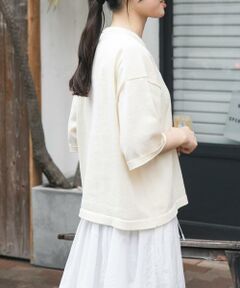 URBAN RESEARCH DOORS / アーバンリサーチ ドアーズ ニット・セーター | FORK&SPOON　ペーパーニットTシャツ