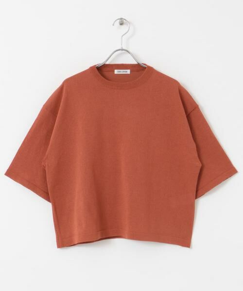 URBAN RESEARCH DOORS / アーバンリサーチ ドアーズ ニット・セーター | FORK&SPOON　ペーパーニットTシャツ | 詳細7