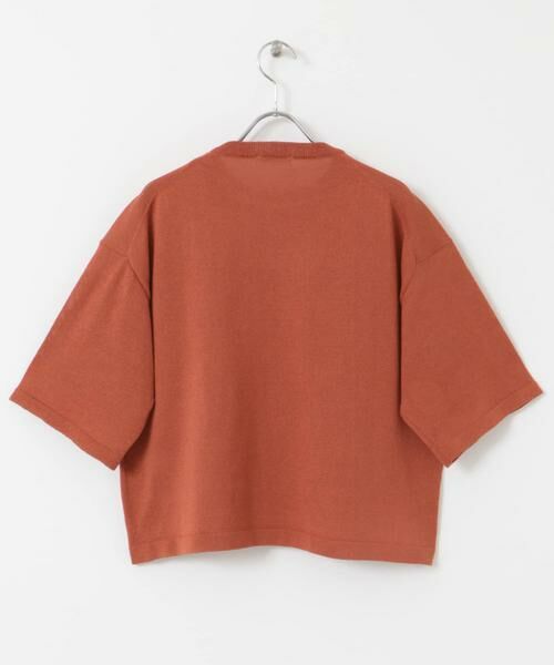 URBAN RESEARCH DOORS / アーバンリサーチ ドアーズ ニット・セーター | FORK&SPOON　ペーパーニットTシャツ | 詳細8