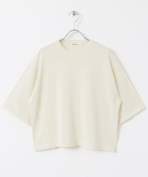 URBAN RESEARCH DOORS / アーバンリサーチ ドアーズ ニット・セーター | FORK&SPOON　ペーパーニットTシャツ | 詳細18