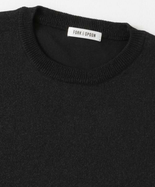 URBAN RESEARCH DOORS / アーバンリサーチ ドアーズ ニット・セーター | FORK&SPOON　ペーパーニットTシャツ | 詳細27