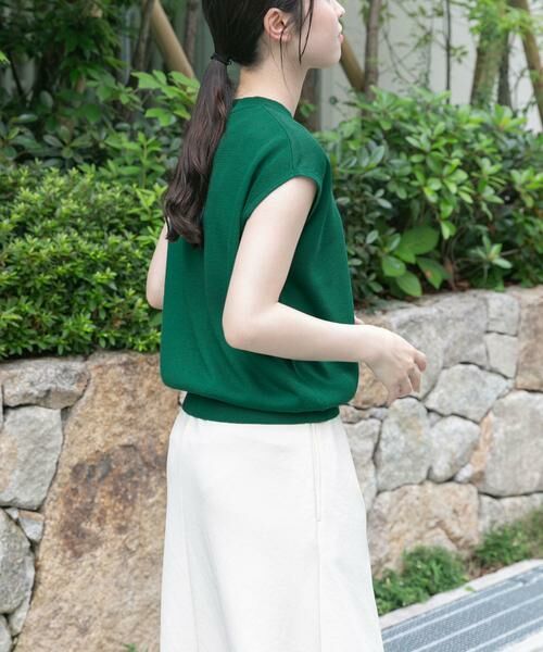 URBAN RESEARCH DOORS / アーバンリサーチ ドアーズ ニット・セーター | FORK&SPOON　LEVITAノースリーブニットプルオーバー | 詳細6