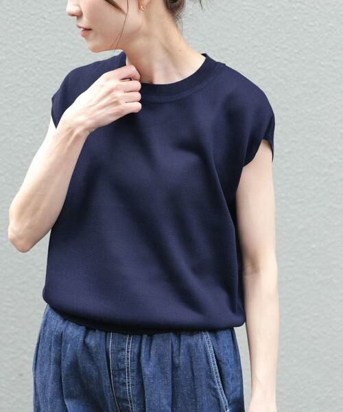 URBAN RESEARCH DOORS / アーバンリサーチ ドアーズ ニット・セーター | FORK&SPOON　LEVITAノースリーブニットプルオーバー | 詳細13