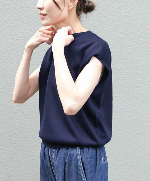 URBAN RESEARCH DOORS / アーバンリサーチ ドアーズ ニット・セーター | FORK&SPOON　LEVITAノースリーブニットプルオーバー | 詳細14